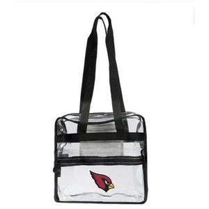 NFL Arizona Cardinals Clear-Zone Stadium-Approved Tote 12" x 12" x 5"